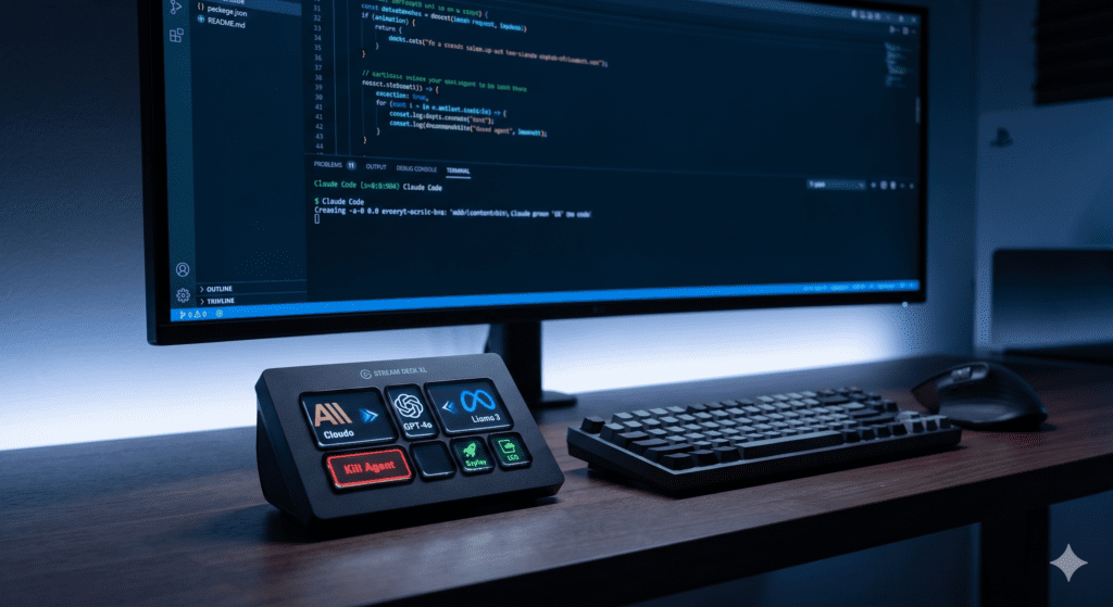 configurando uma Multi-Action que executa uma sequência de comandos shell para limpar o cache do Next.js e reiniciar o servidor de desenvolvimento