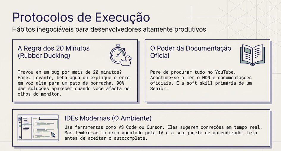 hábitos de desenvolvedores eficientes