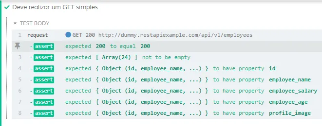 automacao de testes com API REST