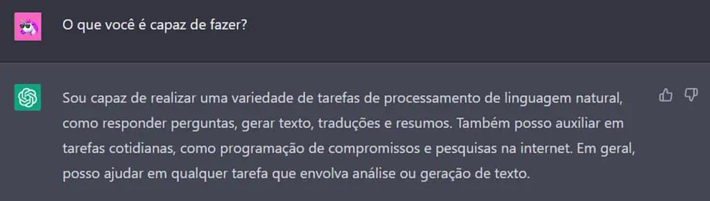O que é o ChatGPT?