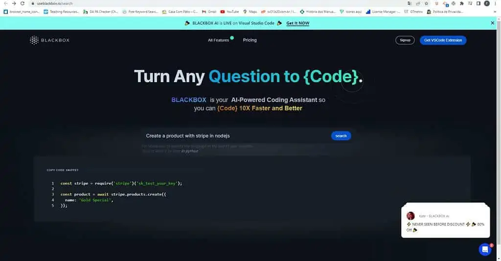 Usando Blackbox.io: 75% Mais Eficiência para Programadores